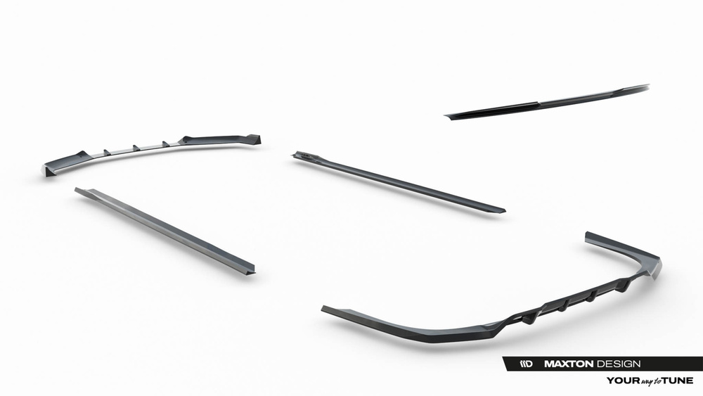 Zestaw Splitterów V.2 BMW 740d / 740i M-Pack G70