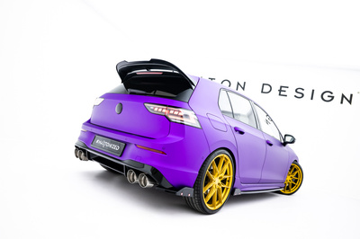 Splittery Tylne Boczne V.2 + Flaps Volkswagen Golf R Hatchback Mk8 Facelift
