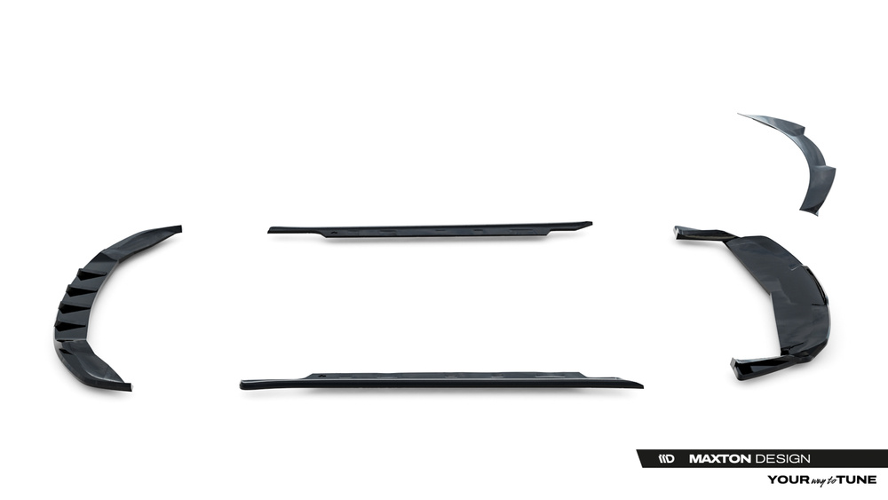 Zestaw Splitterów Tesla Model S Plaid Mk1 Facelift