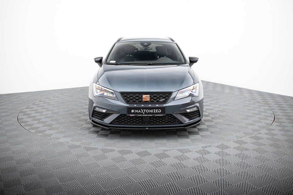Splitter Przedni V.4 Seat Leon Cupra / FR Mk3 FL