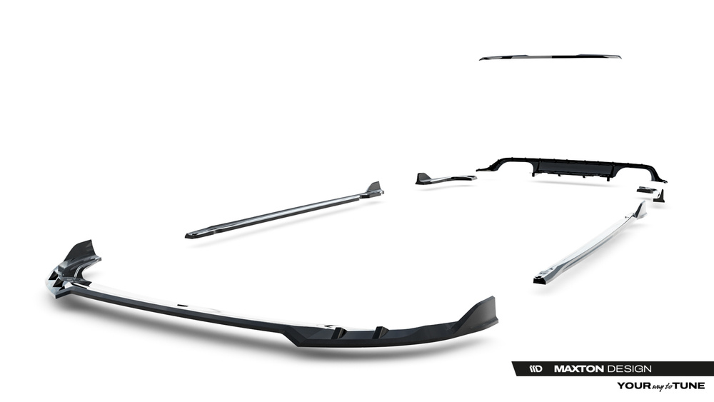 Zestaw Splitterów Volkswagen Golf R Variant Mk8 Facelift