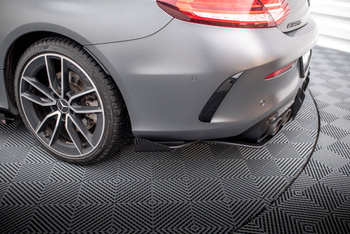 Splittery Tylne Boczne Street Pro + Flaps Mercedes-AMG C43 Coupe / Cabrio C205  Facelift / A205 Facelift