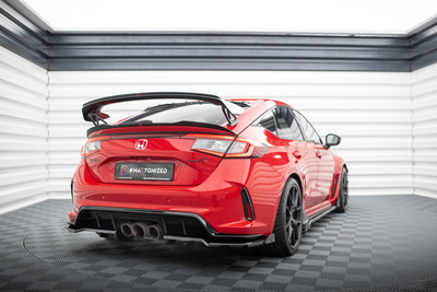 Splitter Tylny (Z Dyfuzorem) V.1 + Flaps Honda Civic Type-R Mk 11