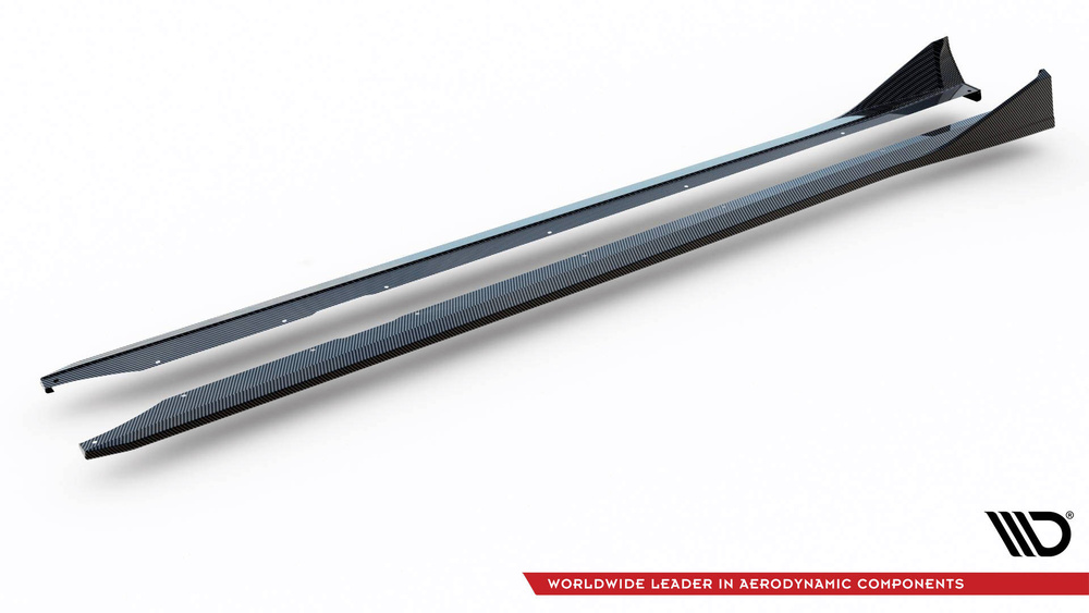 Karbonowe Splittery Boczne Prepreg BMW M2 G87