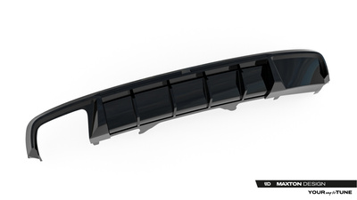 Dokładka Tylna V.2 Audi A4 S-Line Sedan / Avant B9