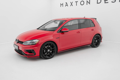 Dokładki Progów V.2 Volkswagen Golf R / R-Line Mk7 Facelift