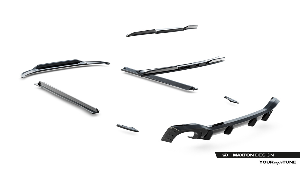 Zestaw Splitterów  Audi RSQ8 Mk1