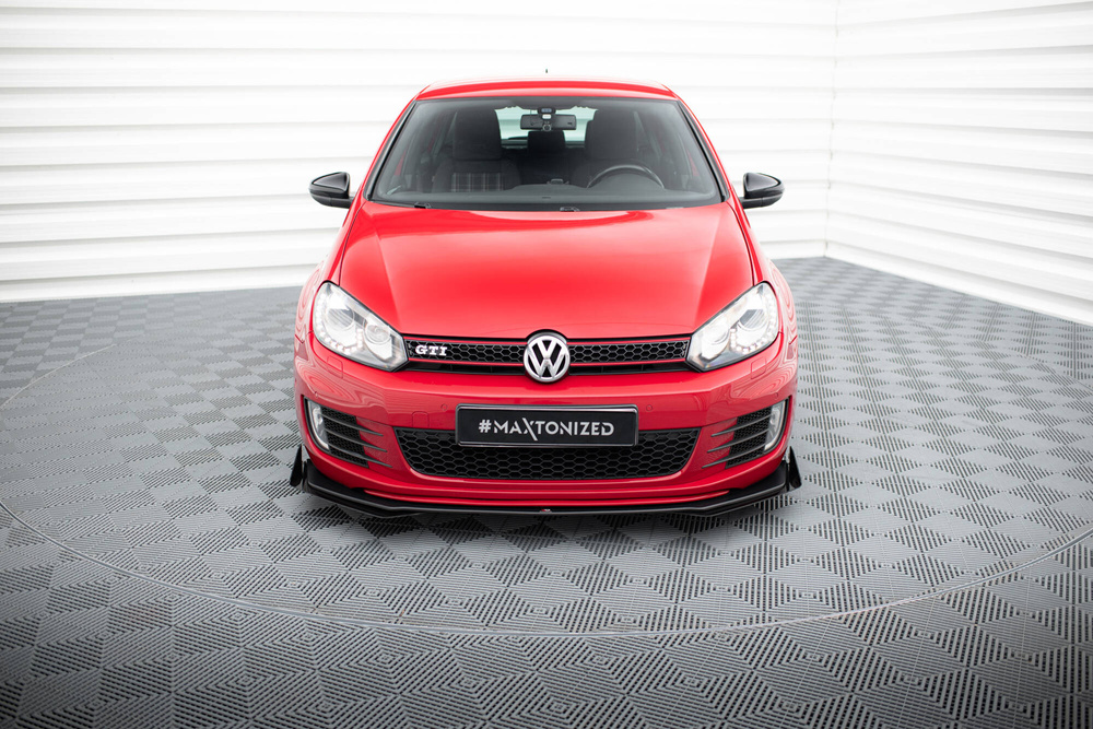 Splitter Przedni Street Pro V.3 + Flaps Volkswagen Golf GTI Mk6