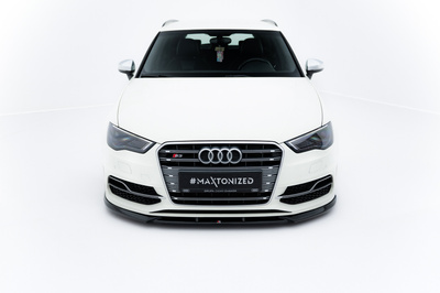 Splitter Przedni V.2 Audi S3 / A3 S-Line Sportback / Hatchback 8V