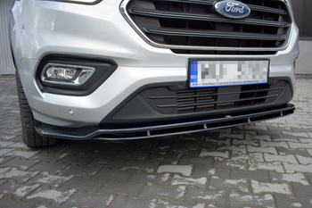 Splitter Przedni V.1 Ford Transit Custom Mk1 Facelift / Tourneo Custom Mk1 Facelift