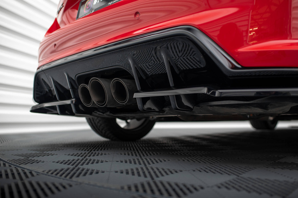 Splitter Tylny (Z Dyfuzorem) V.1 + Flaps Honda Civic Type-R Mk 11