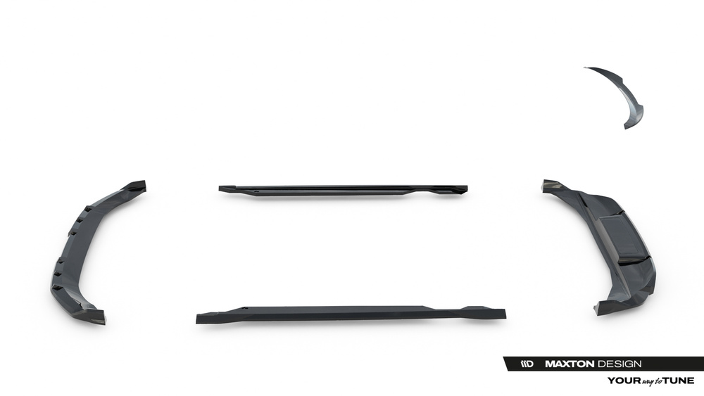 Zestaw Splitterów Audi Q6 e-tron Standard / S-Line / SQ6 e-tron SUV Mk1