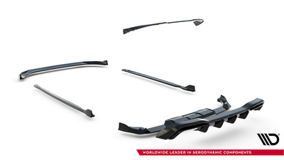 Zestaw Splitterów V.6 Volkswagen Golf R Hatchback Mk8 Facelift