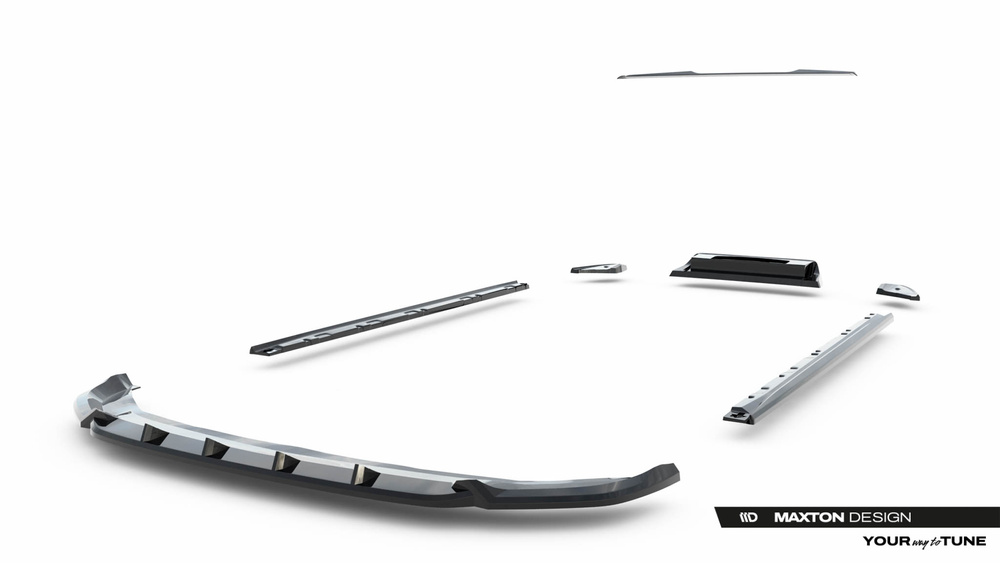 Zestaw Splitterów Volkswagen T-Roc R Mk1