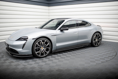 Dokładki Progów Porsche Taycan Sport Design / Taycan 4 Sport Design / Taycan 4S Design / Taycan GTS Sport Design Mk1 