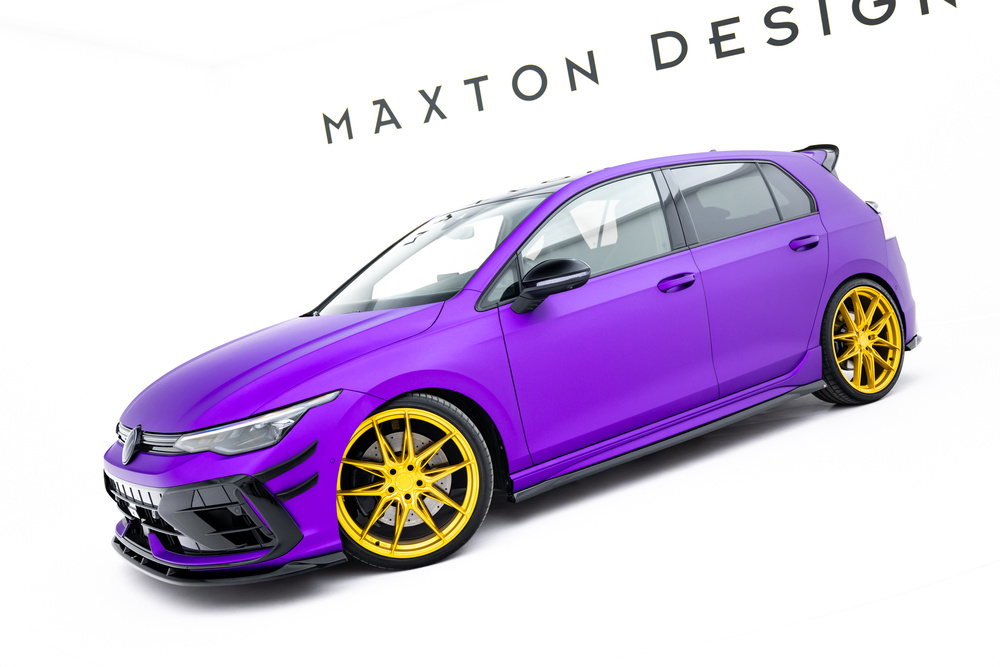 Zestaw Splitterów V.2 Volkswagen Golf R Mk8 Facelift