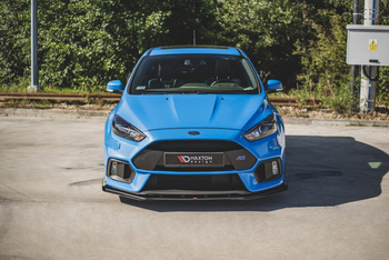 Splitter Przedni Street Pro + Flaps Ford Focus RS Mk3