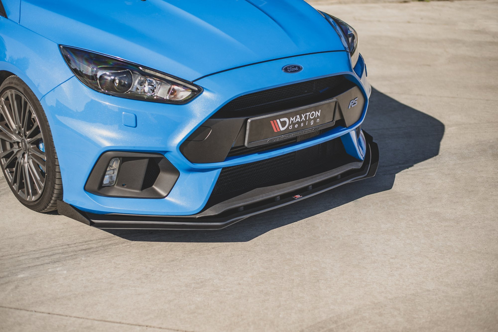 Splitter Przedni Street Pro + Flaps Ford Focus RS Mk3