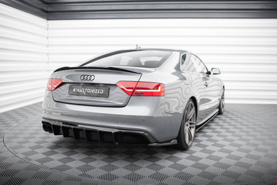Dokładka Tylna Audi S5 / A5 S-Line 8T Facelift (Wersja z podwójnym wydechem z jednej strony)