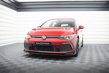 Splitter Przedni V.3 + Flaps Volkswagen Golf GTI / GTE / GTD / R-Line Mk8