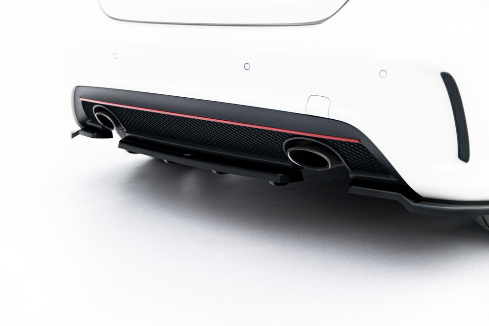 Splitter Tylny (Z DYFUZOREM) MERCEDES-BENZ W176 AMG-LINE PRZEDLIFT