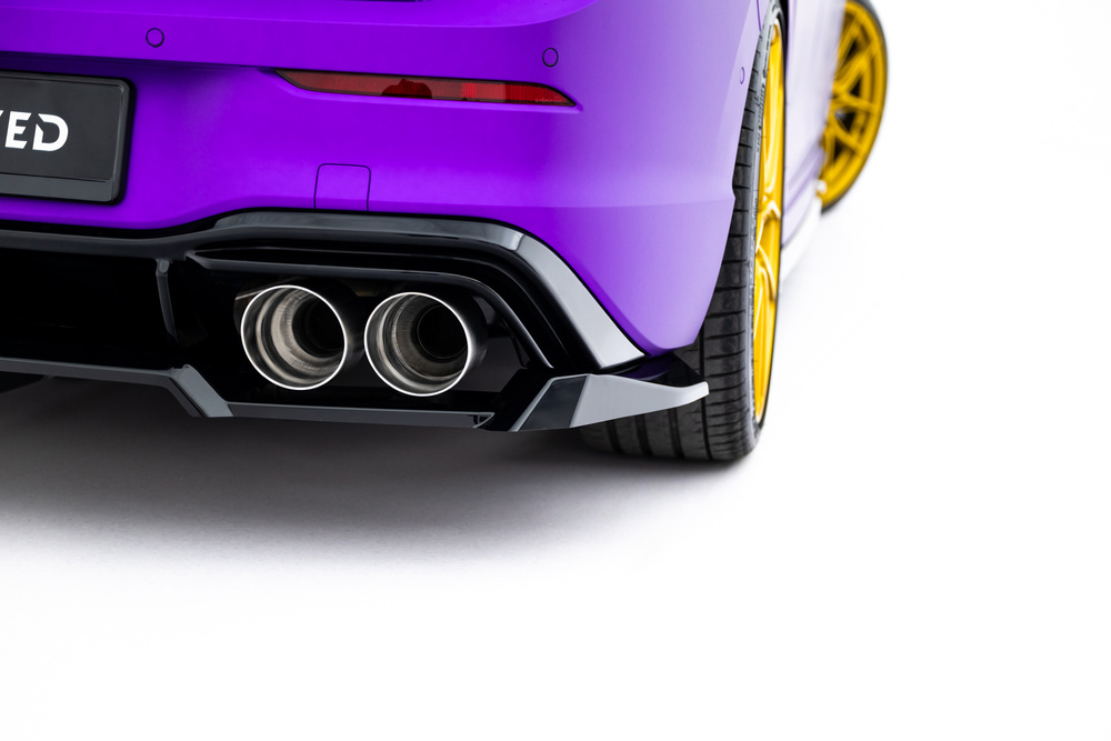 Splitter Tylny (Z Dyfuzorem) V.2 Volkswagen Golf R  Mk8 / Mk8 Facelift