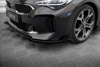 Splitter Przedni Street Pro + Flaps Kia Stinger GT / GT-Line / Standard Mk1