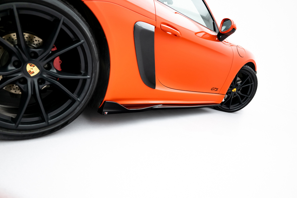 Dokładki Progów V.2 Porsche 718 Cayman GTS 982c