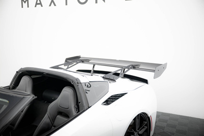 Karbonowy Spoiler Z Górnymi Mocowaniami + LED Chevrolet Corvette Stingray / Grand Sport C7