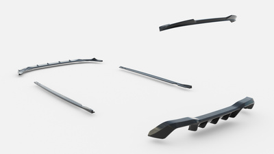 Zestaw Splitterów Volkswagen Golf R Hatchback Mk8