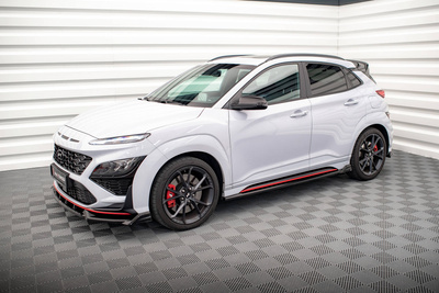 Dokładki Progów V.1 + Flaps Hyundai Kona N Mk1