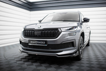 Splitter Przedni V.2 Skoda Kodiaq Sportline Mk1 Facelift