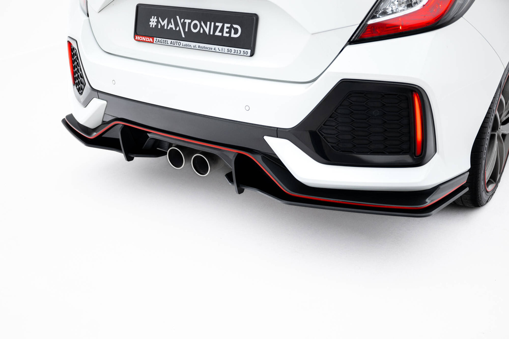 Splittery Tylne Boczne Street Pro Honda Civic Sport Mk 10 