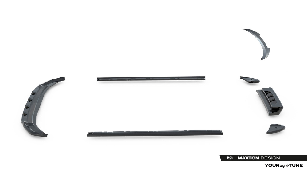 Zestaw Splitterów Volkswagen T-Roc R Mk1