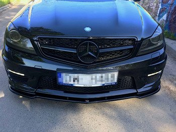 SPLITTER PRZEDNI Mercedes-Benz C63 AMG Sedan / Estate W204 Facelift / S204 Facelift
