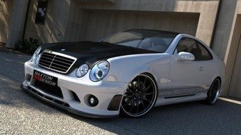 Splitter Przedni Mercedes CLK W208 (do zderzaka Me-clk-208-AMG204-f1)