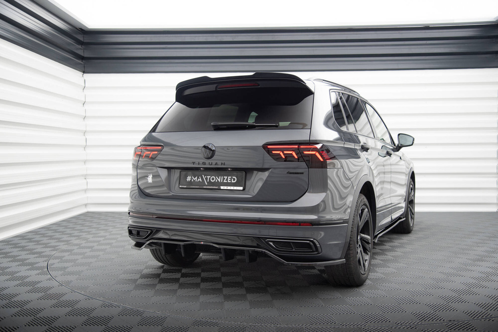 Splitter Tylny (Z Dyfuzorem) Volkswagen Tiguan R-Line Mk2 Facelift