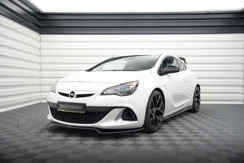 Splitter Przedni V.2 Opel Astra J OPC/VXR