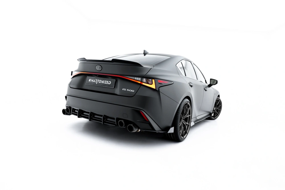 Splittery Tylne Boczne Street Pro + Flaps Lexus IS 500 Mk3 Facelift 2 (XE30)