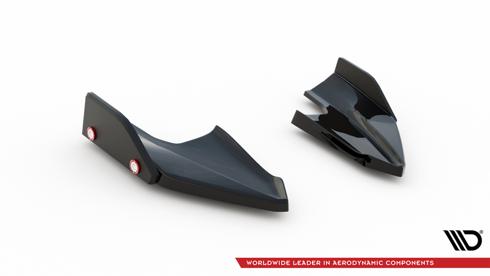 Splittery Tylne Boczne V.5 + Flaps Volkswagen Golf R Mk8 Facelift