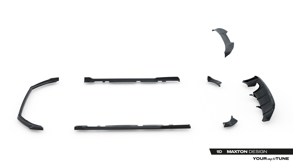 Zestaw Splitterów V.3 Ford Fiesta ST Mk8 Facelift