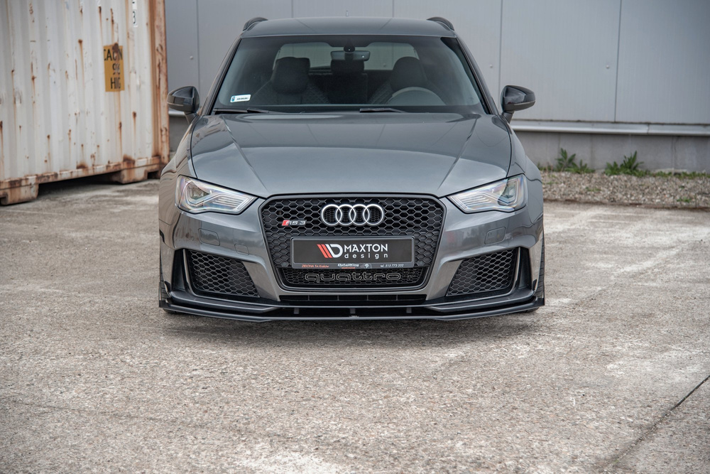 Splitter Przedni Street Pro + Flaps Audi RS3 8V Sportback