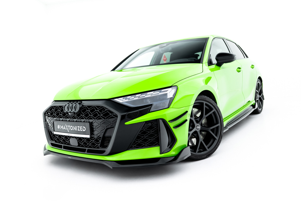 Splitter Przedni V.2 Audi RS3 Sportback 8Y Facelift