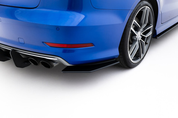 Splittery Tylne Boczne Street Pro Audi S3 Sedan 8V