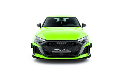 Splitter Przedni Street Pro + Flaps Audi RS3 Sportback 8Y Facelift