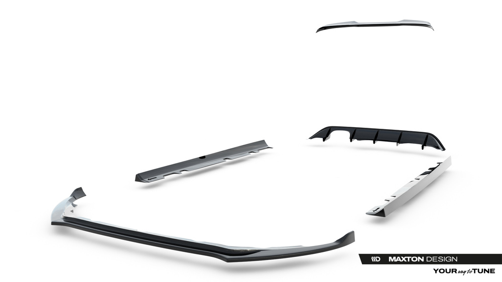 Zestaw Splitterów V.1 Ford Fiesta ST Mk8 Facelift