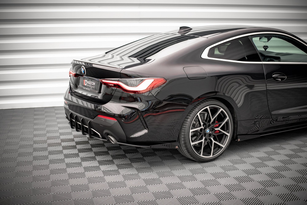 Splittery Tylne Boczne Street Pro + Flaps BMW 4 M-Pack G22 / G23 / G22 Facelift / G23 Facelift