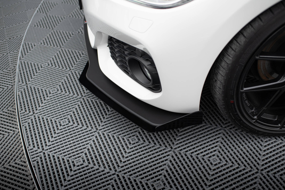 Splitter Przedni Street Pro V.3 + Flaps BMW 1 F20 M-Pack Facelift / M140i