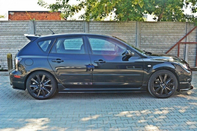 Dokładki Progów Mazda 3 MPS MK1 Przedlift