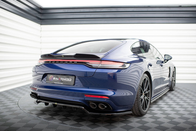 Zestaw Splitterów Porsche Panamera E-Hybrid 971 Facelift